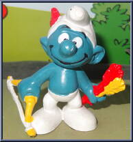 Archer Smurf Action Figure