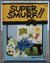 Artist Smurf from Smurfs - Super Smurfs manufactured by Peyo [Front]