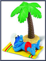 Beach Holiday Smurf Action Figure