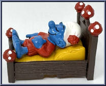 Bed Smurf Action Figure