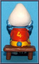 Benchwarmer Smurf from Smurfs - Soccer manufactured by Peyo [Loose]