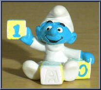 Baby Smurf (Blocks) Action Figure