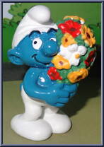 Bouquet Smurf Action Figure