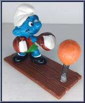 Boxer Smurf (Brown Gloves) Action Figure