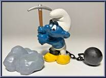 Chain Smurf Action Figure