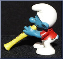 Clarinet Smurf from Smurfs - Music manufactured by Peyo [Loose]
