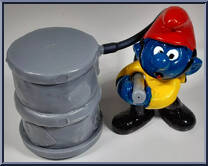 Fireman Smurf Action Figure