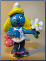 Smurfette (Flower & Purse) from Smurfs - Smurfettes manufactured by Peyo [Loose]