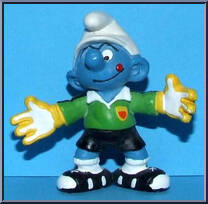 Goalkeeper Smurf Action Figure