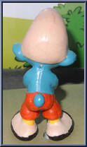 Golfer Smurf (Lining Up) from Smurfs - Golf manufactured by Peyo [Loose]