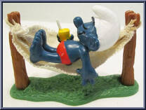 Hammock Smurf Action Figure