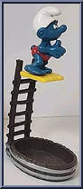 High Diver Smurf from Smurfs - Super Smurfs manufactured by Peyo [Loose]