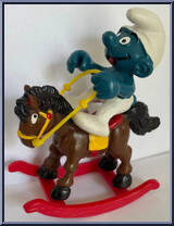 Hobby Horse Smurf Action Figure