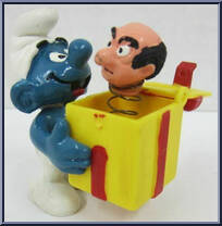 Jokey Smurf Trick Box Action Figure