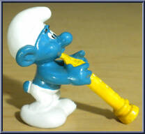 Oboist Smurf Action Figure