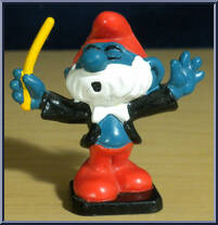 Papa Smurf (Conductor) Action Figure