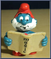 Papa Smurf (Magic Book) Action Figure