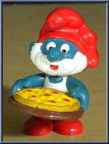 Papa Smurf (Pizza) Action Figure