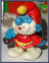Papa Smurf (Santa Outfit) Action Figure
