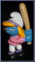 Smurfette (Baseball) from Smurfs - Smurfettes manufactured by Peyo [Loose]
