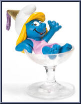 Smurfette (Champagne Glass) from Smurfs - Smurfettes manufactured by Peyo [Loose]