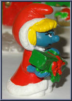 Smurfette (Christmas) (Long Red Coat) from Smurfs - Smurfettes manufactured by Peyo [Loose]