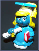 Smurfette (Graduation) from Smurfs - Smurfettes manufactured by Peyo [Loose]