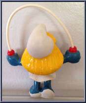 Smurfette (Jump Roper) from Smurfs - Smurfettes manufactured by Peyo [Loose]