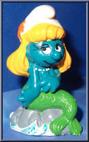 Smurfette (Mermaid) from Smurfs - Smurfettes manufactured by Peyo [Loose]