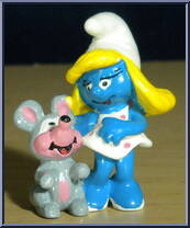 Smurfette (Mouse) from Smurfs - Smurfettes manufactured by Peyo [Loose]