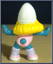 Smurfette (Aerobics) (Standing) from Smurfs - Smurfettes manufactured by Peyo [Loose]