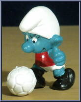 Soccer Smurf (Red Shirt / White Shorts) from Smurfs - Soccer manufactured by Peyo [Loose]