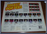 Cyclops / Pterodactyl / Wrestler / Robot / Dino from Socket Poppers - Gift Packs manufactured by ERTL [Back]