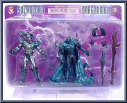 SolarLord & DragonMan (Metallic) from SolarLord - Two-Packs manufactured by D-Boy Inc [Front]