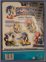 Sonic the Hedgehog from Sonic Adventure - Basic Series manufactured by Toy Island [Back]