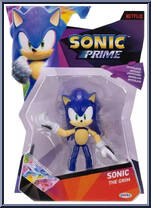 Sonic (The Grim) from Sonic Prime - Wave 3 manufactured by Jakks Pacific [Front]