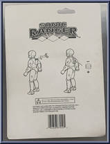 Yellow Ranger (Diamonds) from Sonic Ranger - Light Up manufactured by Soma [Back]