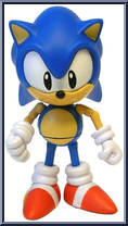 Sonic Through Time (Classic) from Sonic the Hedgehog - 20th Anniversary - 5" Scale manufactured by Jazwares [Loose]
