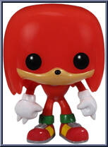 Knuckles from Sonic the Hedgehog - Pop! Vinyl Figures manufactured by Funko [Loose]