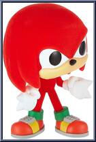 Knuckles (Flocked) from Sonic the Hedgehog - Pop! Vinyl Figures manufactured by Funko [Loose]