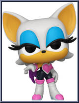 Rouge from Sonic the Hedgehog - Pop! Vinyl Figures manufactured by Funko [Loose]