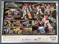 Voltron from Soul of Chogokin - Voltron: Defender of the Universe manufactured by Bandai [Back]