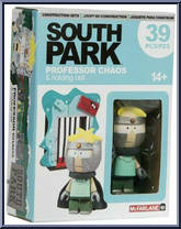 Professor Chaos & Holding Cell from South Park - Construction Sets manufactured by McFarlane [Front]