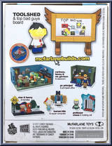 Toolshed & Top Bad Guys Board from South Park - Construction Sets manufactured by McFarlane [Back]