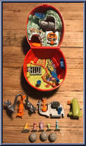 Moron Mountain Alien Fun Park from Space Jam - Mini Playsets manufactured by Playmates [Loose]