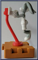 Bugs Bunny from Space Jam - Puzzle Base manufactured by McDonald's [Loose]