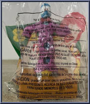 Nerdlucks from Space Jam - Puzzle Base manufactured by McDonald's [Back]