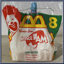 Nerdlucks from Space Jam - Puzzle Base manufactured by McDonald's [Front]
