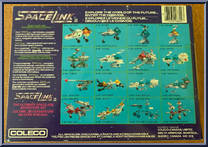 Space Hawk from SpaceLink - Basic Series manufactured by Coleco [Back]