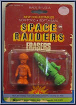 Brak (Orange) / Ceti 3 (Green) from Space Raiders - Basic Series manufactured by Diener Industries [Front]